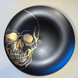 Ciroa Wicked Skull Dinner Replacement Plates 6 available. NWOB